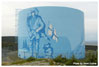 Mural on the water tower