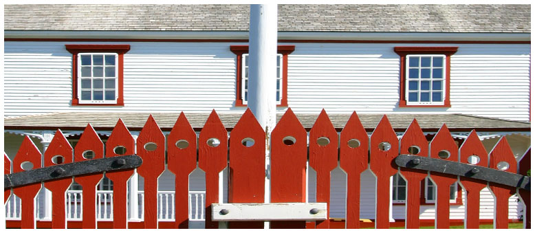 Close-up of Proprietor house gate